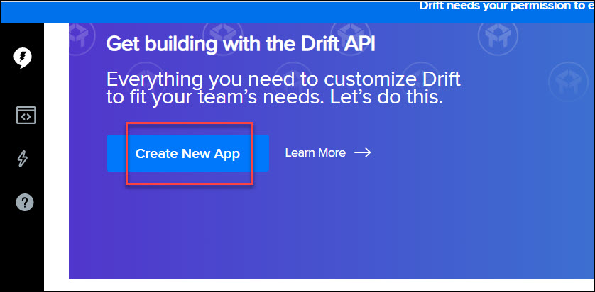drift-createnewapp