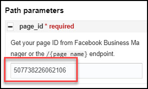 facebookpages-parameters