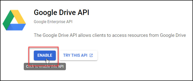 google-drive-api-library-enable