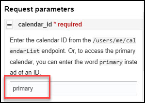 googlecalendar-parameters