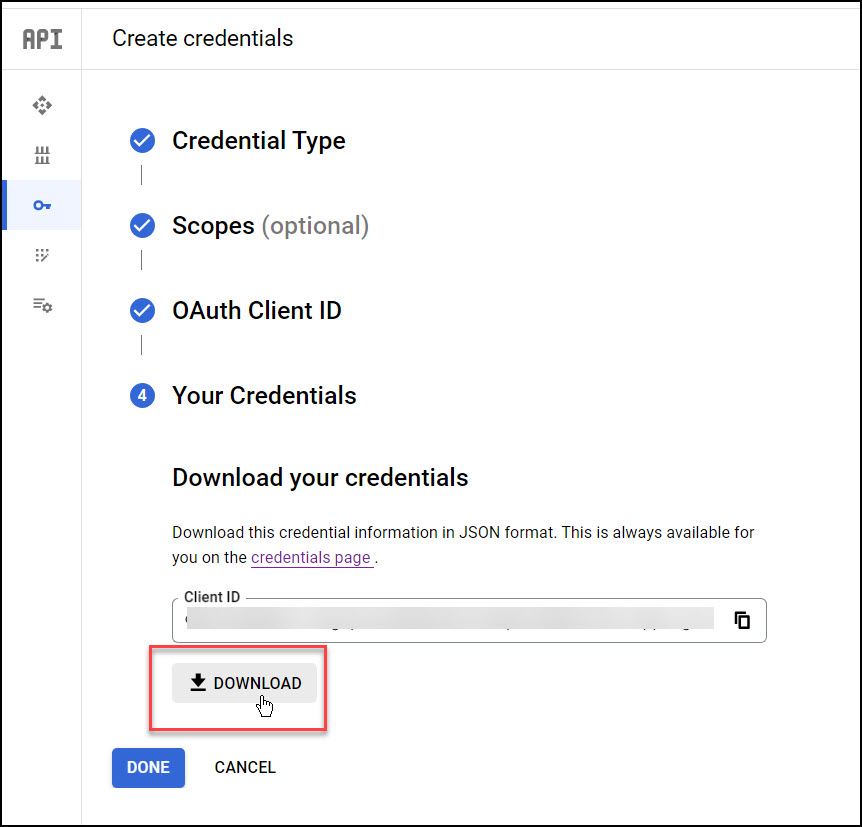 googlemerchantcenter-downloadcredentials