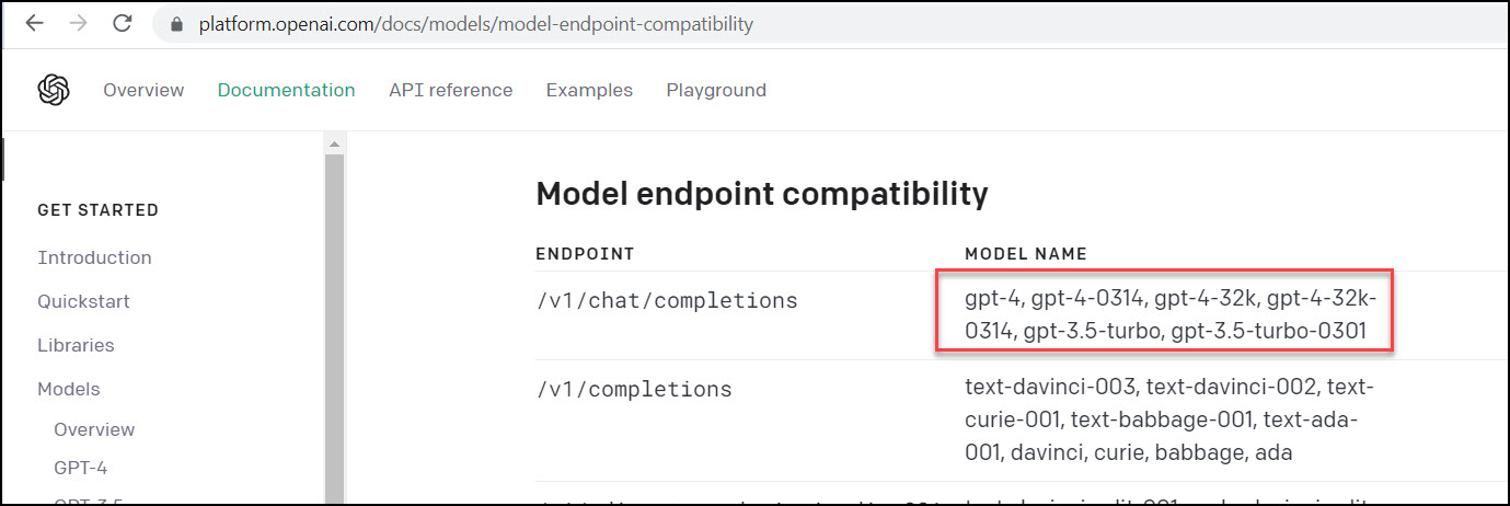 openai-modelcompatibility
